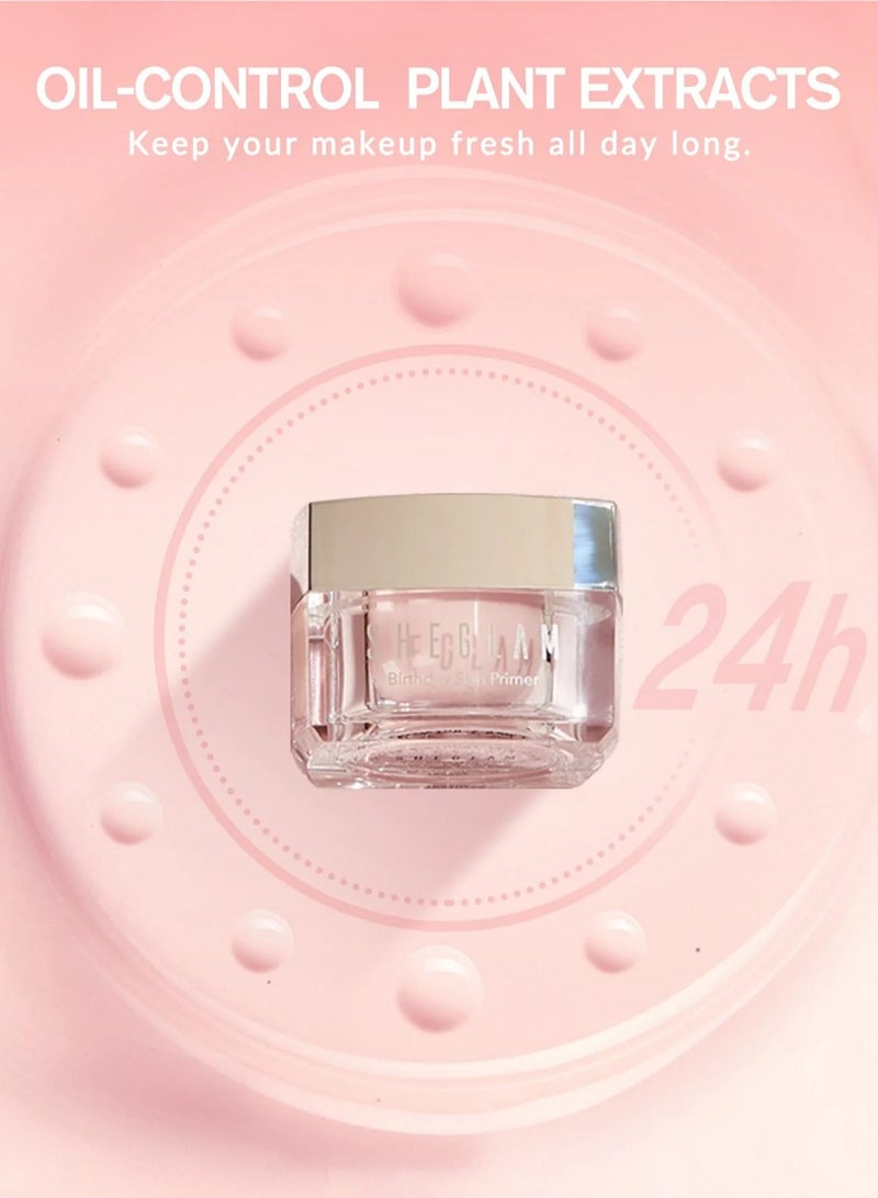 SHEGLAM - Sheglam birthday skin primer smoothing rose - Image 1