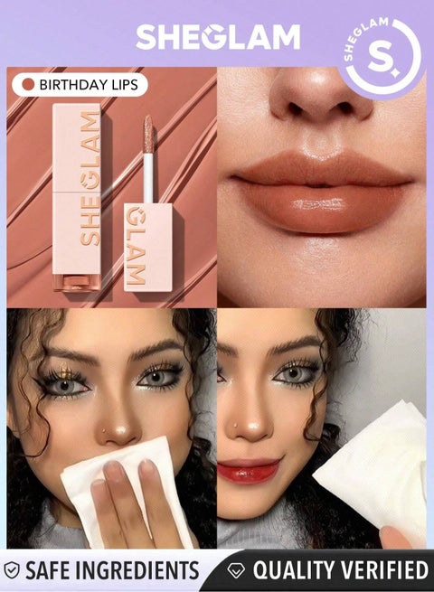 SHEGLAM Take A Hint Lip Tint -Birthday lips