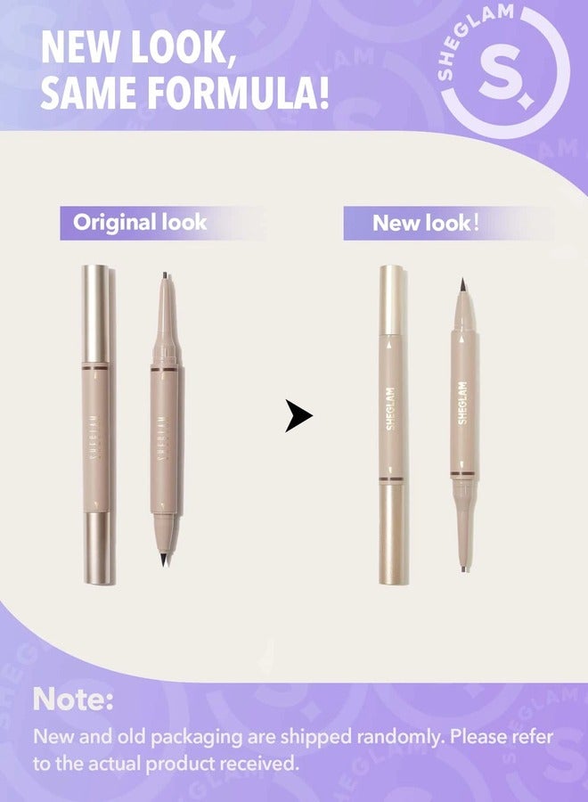 شيجلام - SHEGLAM Brows On Demand 2 في 1 اسبريسو - Image 1
