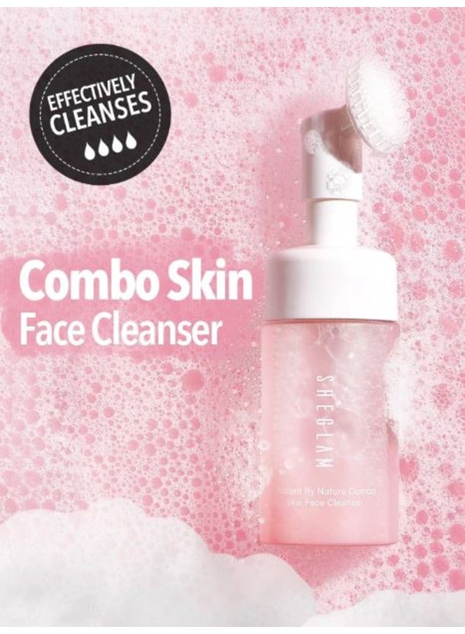 SHEGLAM RADIANT BY NATURE COMBO SKIN FACE CLEANSER Pink - Image 1