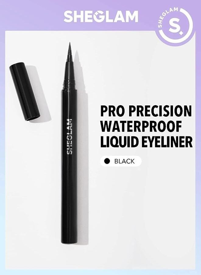 SHEGLAM SHEGLAM - Black  Pro Precision Waterproof Liquid Eyeliner  - Image 1