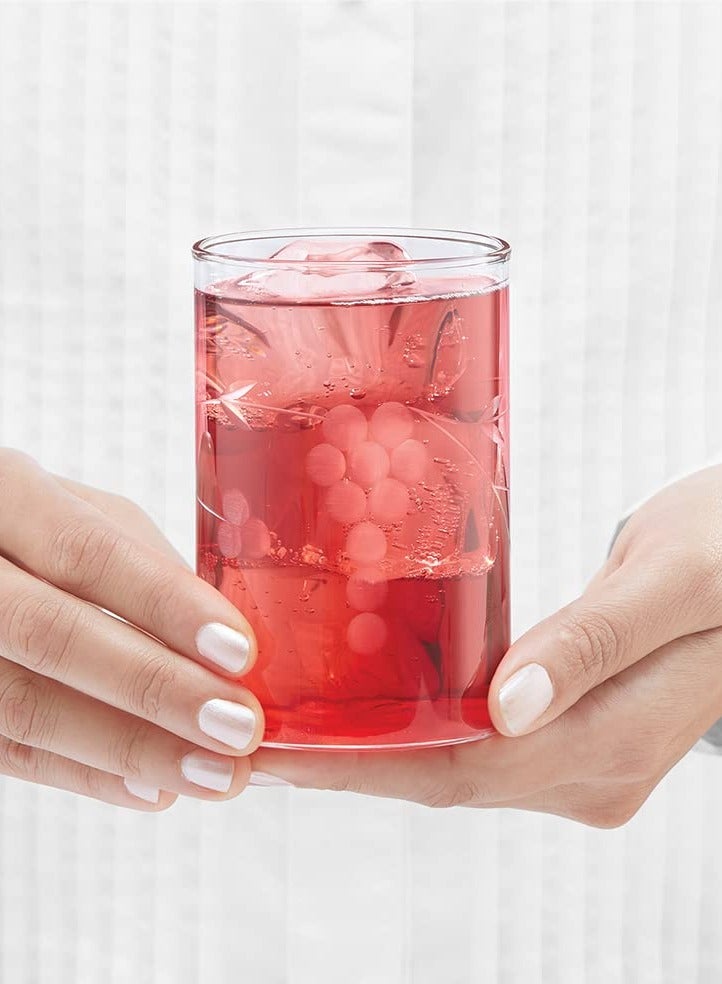 BOROSIL Berry Glass, Set of 6 Large 350 Ml Clear  - Image 3