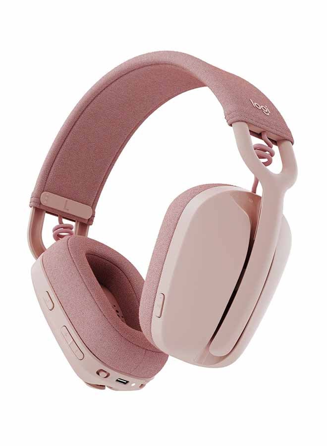 Logitech - Zone Vibe 100 Wireless Headset Rose - Image 1