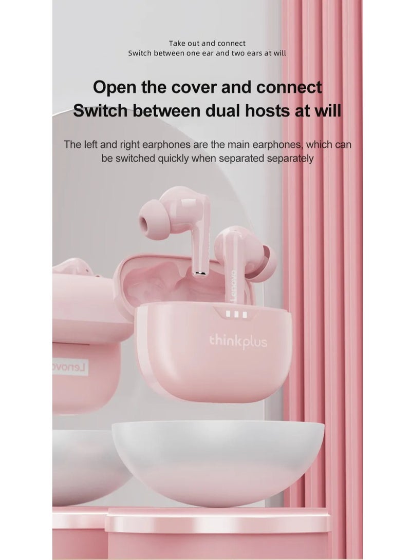 Lenovo Thinkplus LP3 Pro TWS Earphones Wireless Bluetooth Earbuds White - Image 3