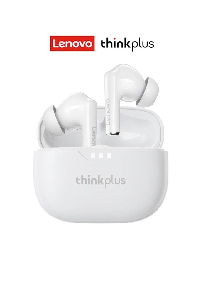 Lenovo Thinkplus LP3 Pro TWS Earphones Wireless Bluetooth Earbuds White - Image 1