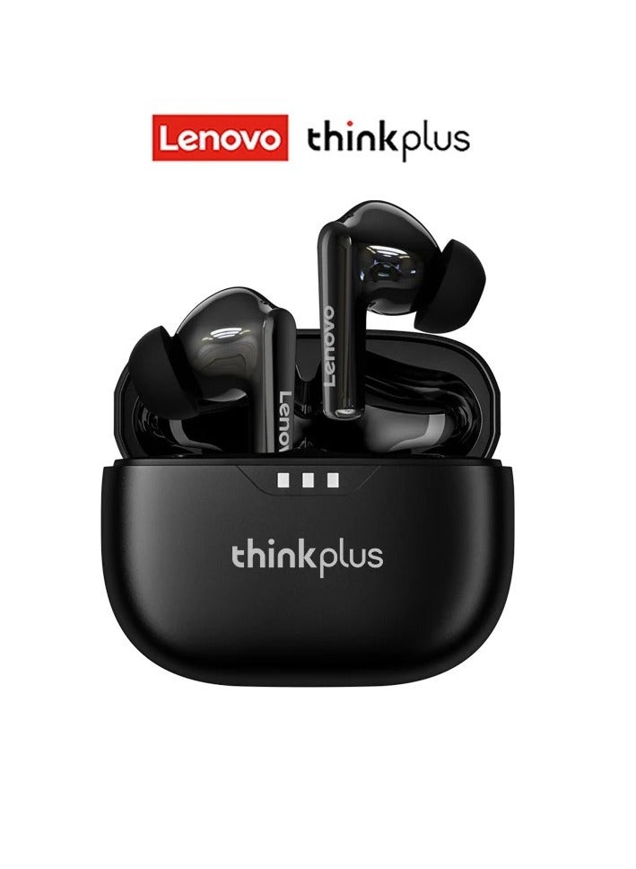 Lenovo Thinkplus LP3 Pro TWS Earphones Wireless Bluetooth Earbuds Black - Image 1