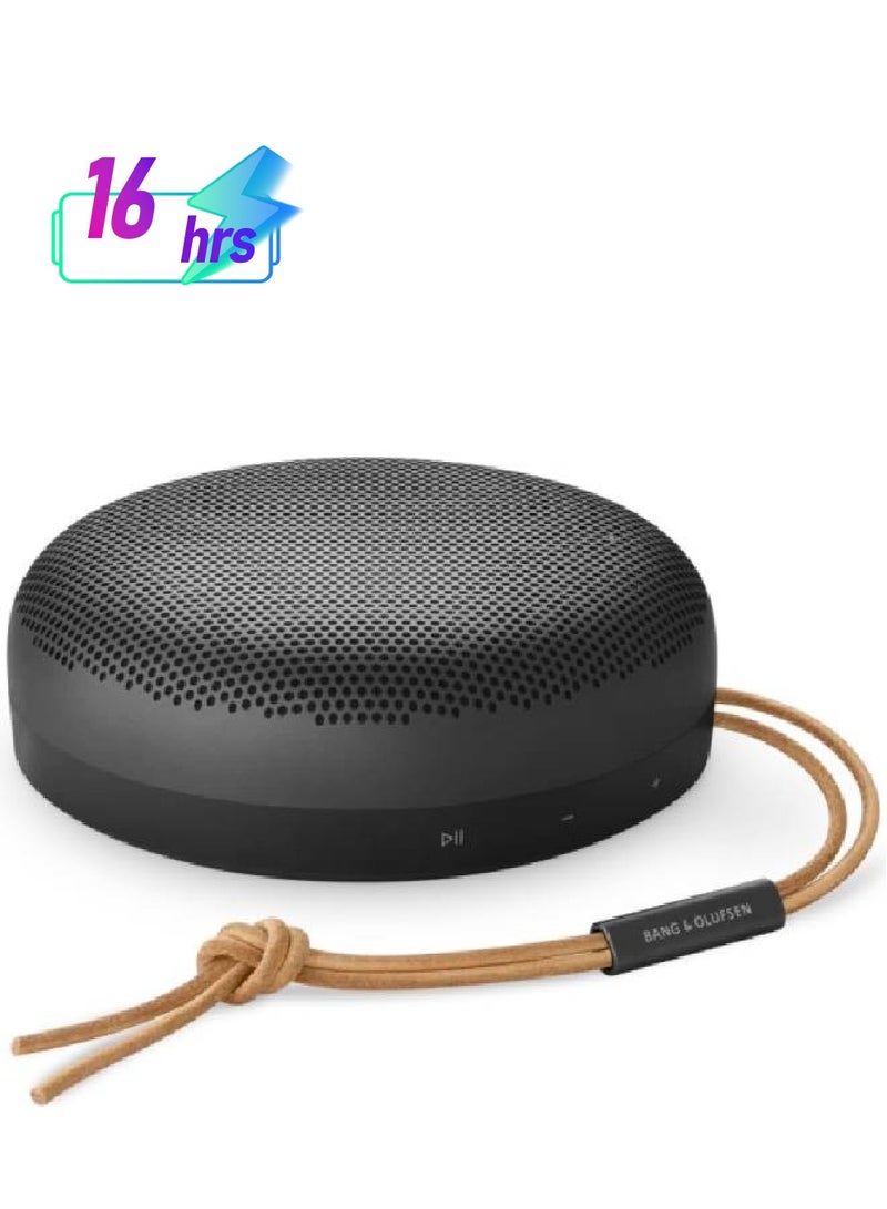 Bang & Olufsen - Beosound A1 2nd Gen Wireless Portable Waterproof Bluetooth Speaker with Microphone Black Anthracite - Image 1