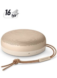 Bang & Olufsen Beosound A1 2nd Gen Wireless Portable Waterproof Bluetooth Speaker with Microphone Gold Tone  - Image 1
