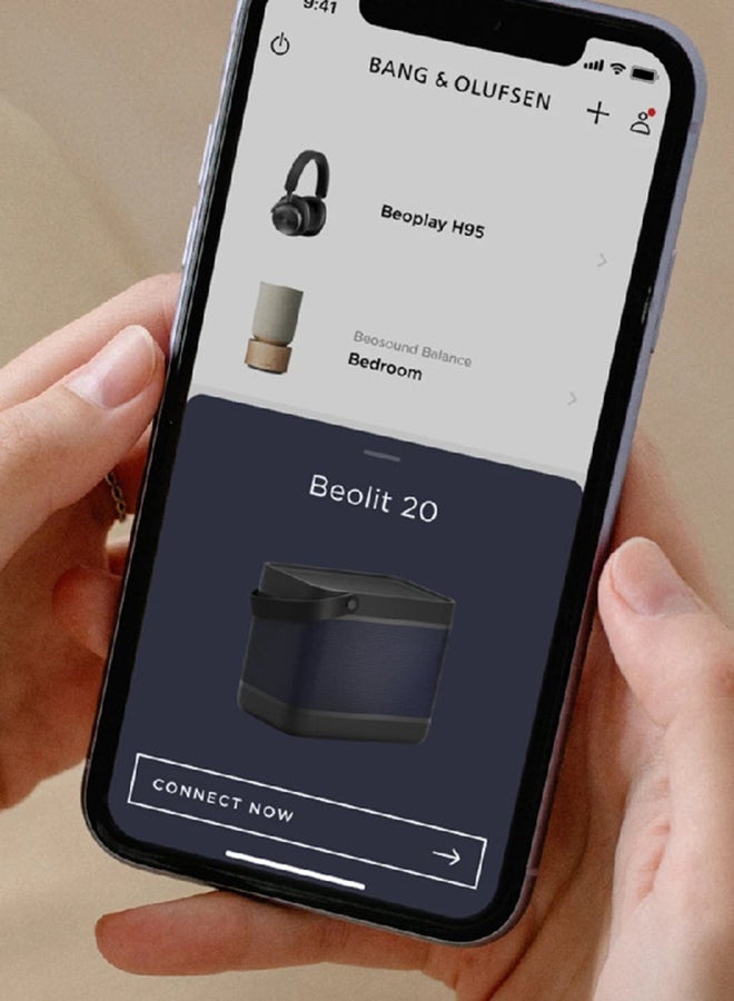 Beolit 20 Powerful Wireless Portable Bluetooth Speaker Black Anthracite