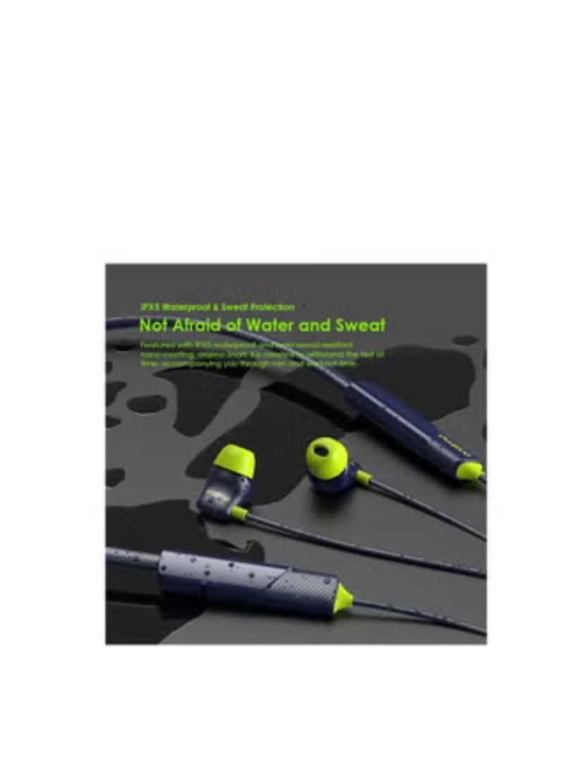 Oraimo - Neckband Wireless Earphone Shark 4, OEB-E30D Black - Image 1