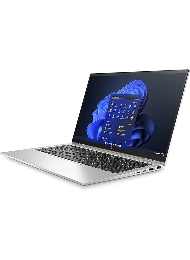 HP كمبيوتر دفتري EliteBook x360 1040 G8-2 في 1، شاشة لمس FHD مقاس 14 بوصة، معالج Intel® Core™ i5، ذاكرة الوصول العشوائي 16 جيجابايت، SSD 512 جيجابايت، رسومات Intel® Iris® X، نظام التشغيل Windows 10، لوحة مفاتيح باللغة الإنجليزية - 358T7EA - Image 3