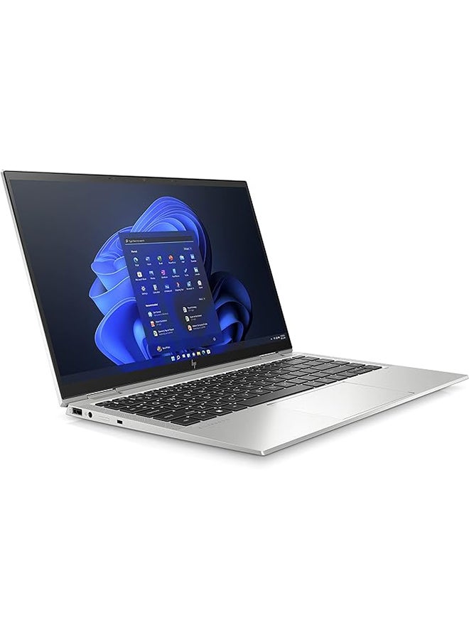 HP كمبيوتر دفتري EliteBook x360 1040 G8-2 في 1، شاشة لمس FHD مقاس 14 بوصة، معالج Intel® Core™ i5، ذاكرة الوصول العشوائي 16 جيجابايت، SSD 512 جيجابايت، رسومات Intel® Iris® X، نظام التشغيل Windows 10، لوحة مفاتيح باللغة الإنجليزية - 358T7EA - Image 4
