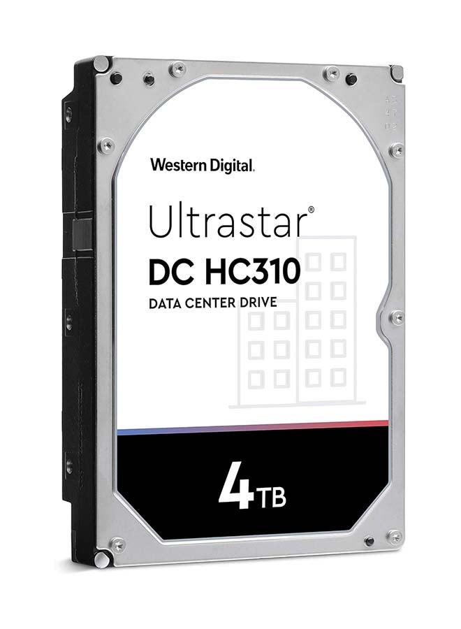WD - Ultrastar DC HDD Server HC310 | 4TB Capacity | 6GB/s SATA | 3.5-INCH DATA CENTER HARD DRIVES | RPM 7200 | 512E SE | Transfer Rate Up to 255MB/s | Dual-stage Micro Actuator| Silver 4 TB - Image 1
