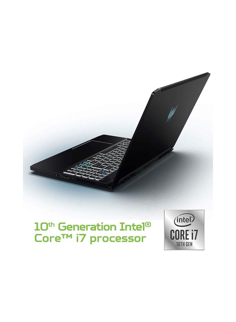 Acer - Acer Predator Triton 300 Gaming Laptop, Intel i7-10750H, NVIDIA GeForce RTX 2070 Max-Q, 15.6" FHD 240Hz 3ms IPS Display, 16GB Dual-Channel DDR4, 512GB NVMe SSD, WiFi 6, RGB Backlit KB, PT315-52-73WT English Black - Image 1