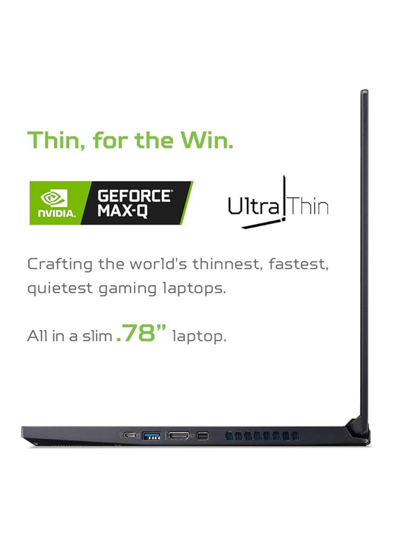 Acer - Acer Predator Triton 300 Gaming Laptop, Intel i7-10750H, NVIDIA GeForce RTX 2070 Max-Q, 15.6" FHD 240Hz 3ms IPS Display, 16GB Dual-Channel DDR4, 512GB NVMe SSD, WiFi 6, RGB Backlit KB, PT315-52-73WT English Black - Image 1