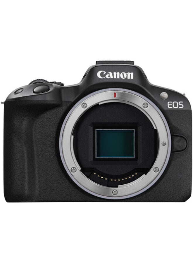 EOS R50 Mirrorless Camera Content Creator Kit, Black including RF-S18-45mm F4.5-6.3 IS STM Lens (Upgraded M50 Mark II Model) - pnsku/N70041332V/45/_/1708609359/d4d3c786-e257-4ea3-9c70-2b1a679e7d76