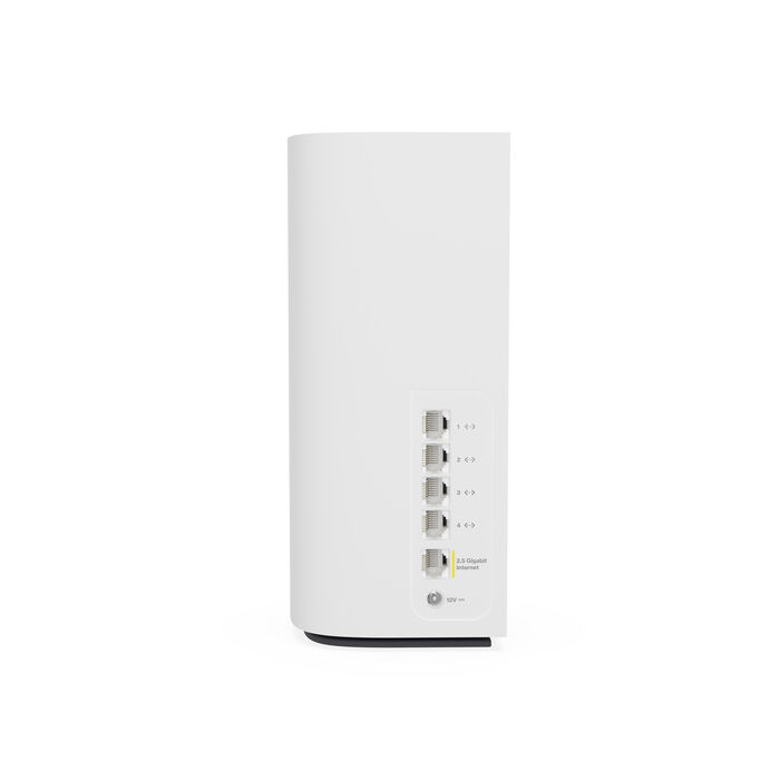 لينكسيس - نظام Velop Pro 7 Mesh WiFi 7 MBE7003 - جهاز توجيه شبكي معرفي مزود بسرعات ثلاثية الموجات وأكثر من 10 جيجابت في الثانية - تغطية منزلية كاملة تصل إلى 825 مترًا مربعًا. - توصيل 600 جهاز - 3 عبوات باللون الأبيض - Image 1