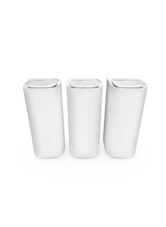 LINKSYS Velop Pro 7 Mesh WiFi 7 System MBE7003 - Cognitive Mesh Router with Tri-Band and over 10 Gbps Speeds - Whole Home Coverage up to 825 sqm. - Connect 600 Devices - 3 Pack White  - Image 1