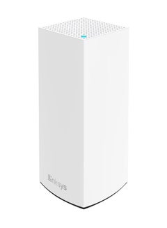 Atlas Pro 6 Velop Dual Band Whole Home Mesh WiFi 6 System (AX5400) - WiFi Router, Extender, Booster with up to 2700 sq ft Coverage, 4x Faster Speed for 30+ Devices - 1 Pack, MX5501-ME White