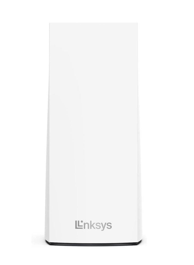 LINKSYS - Atlas Pro 6 Velop Dual Band Whole Home Mesh WiFi 6 System (AX5400) - WiFi Router, Extender, Booster with up to 2700 sq ft Coverage, 4x Faster Speed for 30+ Devices - 1 Pack, MX5501-ME White - Image 1