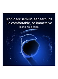 QCY T29 Ailybuds Lite Truly Wireless Earbuds With Bionic Arc Design,Strong 5.3 Bluetooth Connection, 28 Hours Battery Life & 68 ms Low Latency - White  - Image 5