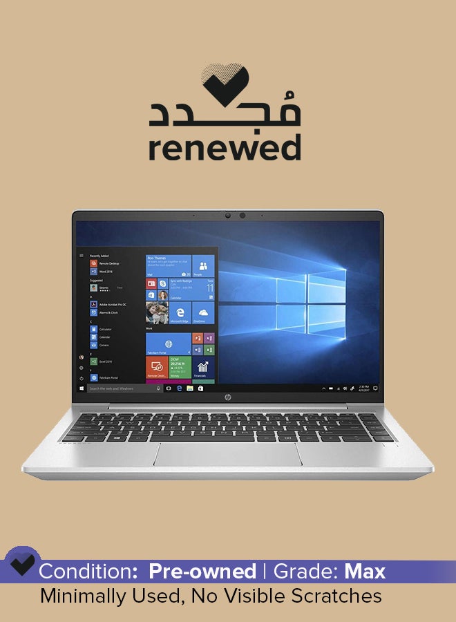 إتش بي - Renewed - ProBook 440 G8 Notebook 15.6-Inch Display,Intel Core i5 HD/11th Gen/8GB RAM/1TB SSD/Windows 10 English/Arabic Silver - Image 1