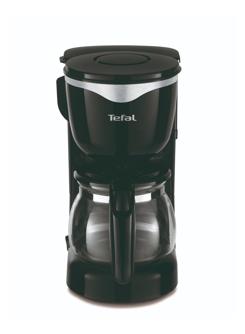 Tefal Perfectta Filter Coffee Maker, Permanent filter, 0.6 L Capacity, Compact Drip Coffee Maker, Easy Coffee-Making, 30-Minute Keep-Warm, Auto-Off, CM340827 600 ml 600 W CM340827 Black - Image 3