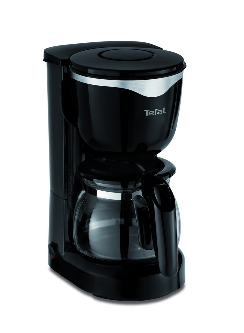 Tefal Perfectta Filter Coffee Maker, Permanent filter, 0.6 L Capacity, Compact Drip Coffee Maker, Easy Coffee-Making, 30-Minute Keep-Warm, Auto-Off, CM340827 600 ml 600 W CM340827 Black - Image 2