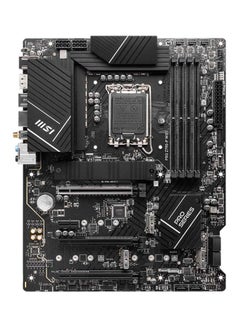 MSI PRO Z790-P WIFI DDR5 ATX Motherboard, LGA 1700 Socket, Intel Z790 Chipset, 4x DDR5 Slots (128GB Max), Wi-Fi 6E / BT 5.2, 2.5Gbps LAN, M.2 Shield Frozr, PCIe 5.0, Lightning Gen5, 14+2 Duet Rail VRM, USB 3.2 Gen 2x2, Enhanced Audio, Multi-Layer PCB, Dual PCIe M.2 Slots, Enhanced Thermal Design | 911-7E06-010 Black  - Image 2