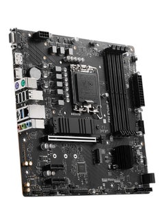 إم اس أي اللوحة الأم PRO B760M-P DDR5 Intel LGA 1700 MATX، مجموعة شرائح Intel B760، 4x DDR5، 192 جيجابايت أقصى دعم، 1x PCI-Ex16، Gigabit LAN، 2x M.2 تخزين، 4x USB 2.0  - Image 4