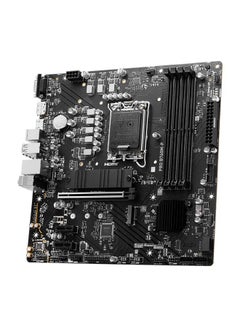إم اس أي اللوحة الأم PRO B760M-P DDR5 Intel LGA 1700 MATX، مجموعة شرائح Intel B760، 4x DDR5، 192 جيجابايت أقصى دعم، 1x PCI-Ex16، Gigabit LAN، 2x M.2 تخزين، 4x USB 2.0  - Image 3