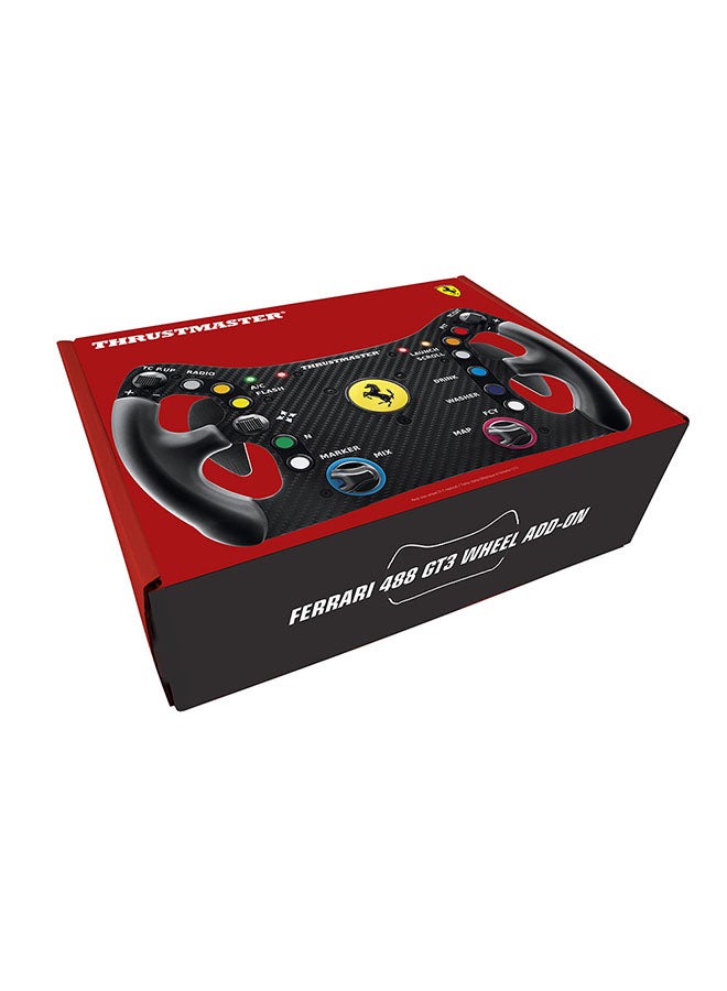 Thrustmaster Ferrari 488 GT3 Wheel Add-On, Racing Wheel Rim, PC, PS5, PS4, Xbox Series X|S, Xbox One, Officially Licensed by Ferrari - pnsku/N70041569V/45/_/1726035156/7addd658-9c6f-4410-b226-48d4522a015d