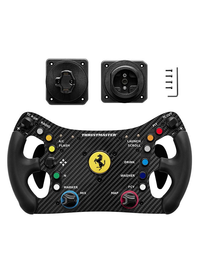 ثروستماستر إضافة عجلة Thrustmaster Ferrari 488 GT3، حافة عجلة السباق، الكمبيوتر الشخصي، PS5، PS4، Xbox Series X|S، Xbox One، مرخصة رسميًا من فيراري - Image 3