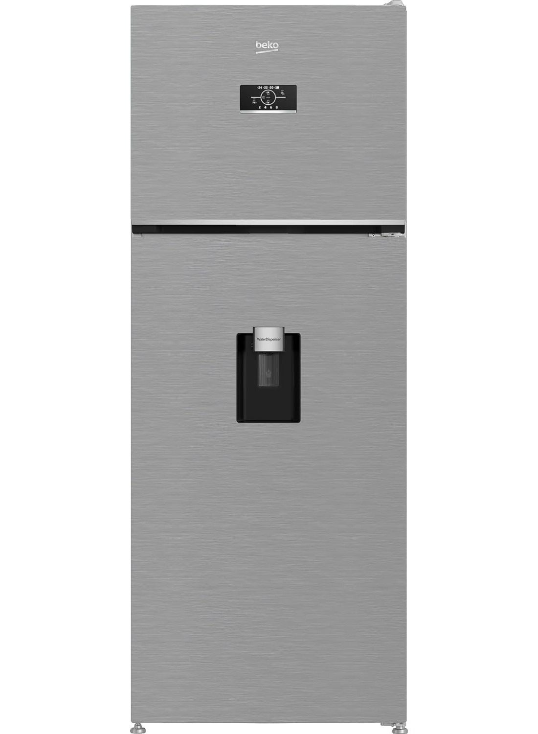 477 Liters Refrigerator - Double Doors - Harvest Fresh - Inverter Motor - Water Dispenser - Digital Control - B3RDNE500LDXB Silver