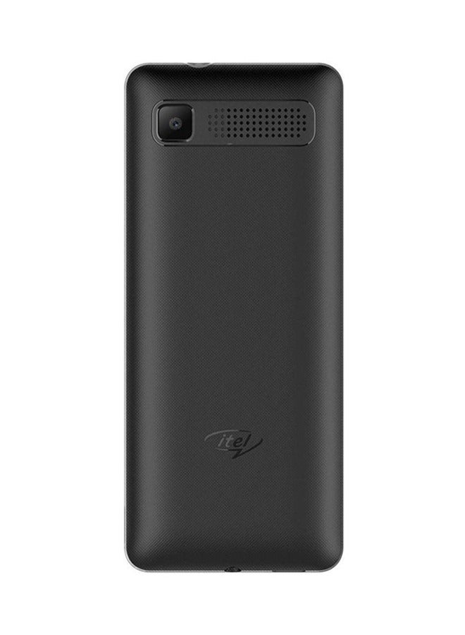 إيتيل هاتف iTel 2160 ثنائي الشريحة باللون الأسود وسعة 4 ميجابايت ويدعم الجيل الثاني (2G) - الإصدار الدولي - Image 3