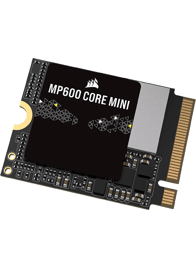 CORSAIR - MP600 Mini 1TB M.2 NVMe PCIe x4 Gen4 2 SSD, Up to 4,800MB/sec Sequential Read & 4800MB/s Write Speeds, High-Density 3D TLC NAND, for Steam Deck & Microsoft Surface, Black 1 TB - Image 1