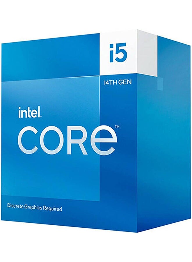 Intel Core i5-14400F 2.5 GHz 10-Core LGA 1700 Processor, 10 Cores & 16 Threads, 20MB Cache, 5 GHz Maximum Turbo Boost, Dual-Channel DDR5-4800 Memory / 192GB Max, Hybrid Core Arc Sliver - Image 2