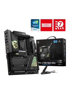 MSI MEG Z790 Ace Max WIFI 7 LGA 1700 E-ATX Intel Motherboard, Intel Z790 Chipset, 4x DDR5 UDIMM Slots, 192GB Max Memory, 5x M.2 Storage Slot, Dual 2.5G Lan, Multi-GPU Support Black  - Image 1