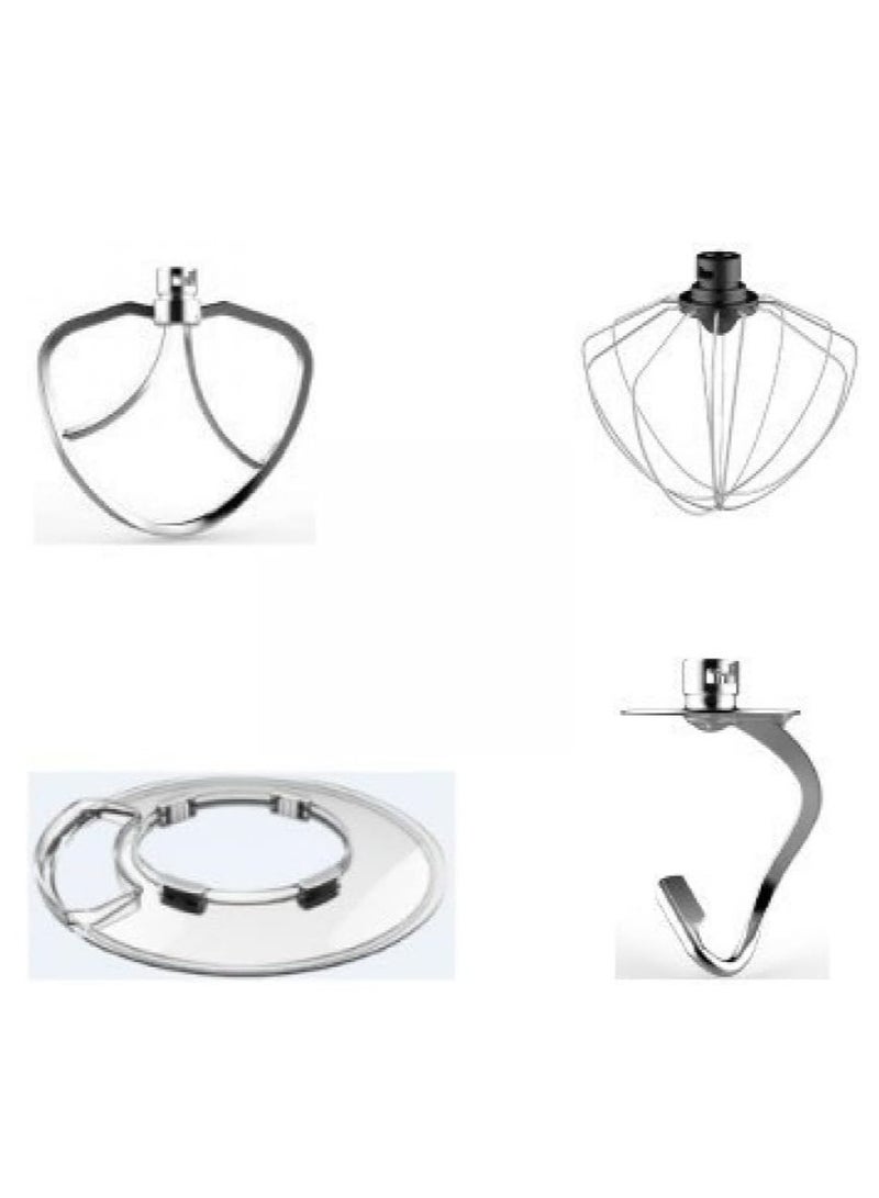 REBUNE The Electric Mixer With A Capacity Of Five And A Half Liters 1100 W RE-2-097GE Grey - Image 4