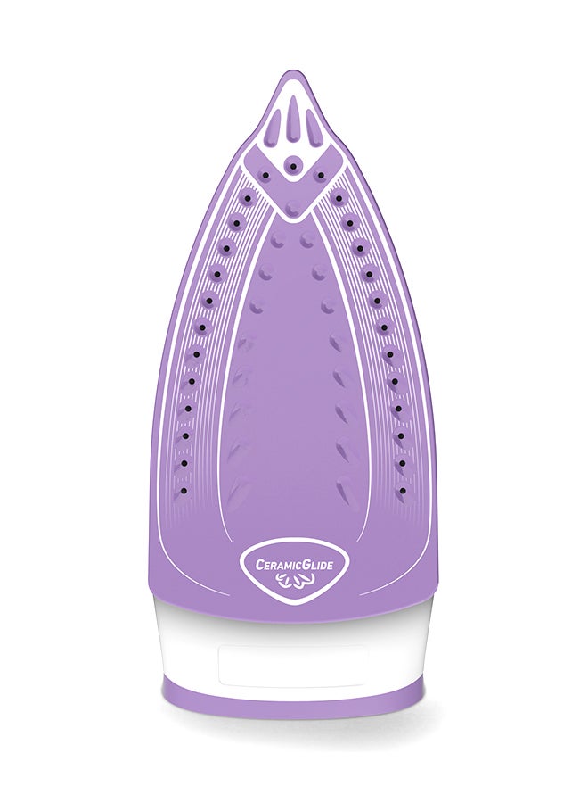Tefal Easy Steam Iron XL True Ceramic Glide Soleplate 220 ml 1200 W FV1953M0 Lilac  - Image 2