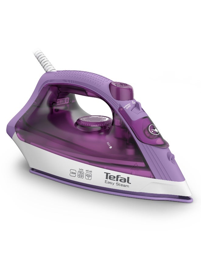 تيفال مكواة البخار Easy Steam Iron XL ذات القاعدة المصنوعة من السيراميك الحقيقي - Image 1