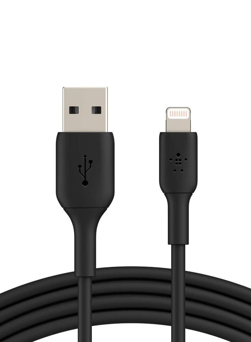 belkin Boost Charger Lightning to USB-A Cable 1M Black Black - Image 4