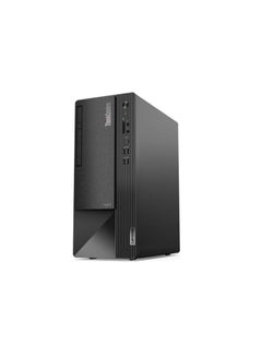 ThinkCentre Neo 50t Tower PC With Core i3-12100 Processor/8GB RAM/256GB SSD/DOS Black