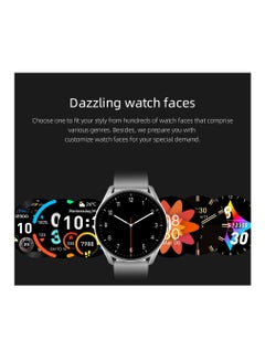 QCY Watch GT Smart Watch With Retina AMOLED HD Display, Brightness Sunlight Display, Health Monitoring, 10 Days Battery and 100 + Sports Modes Smoky Black  - Image 4