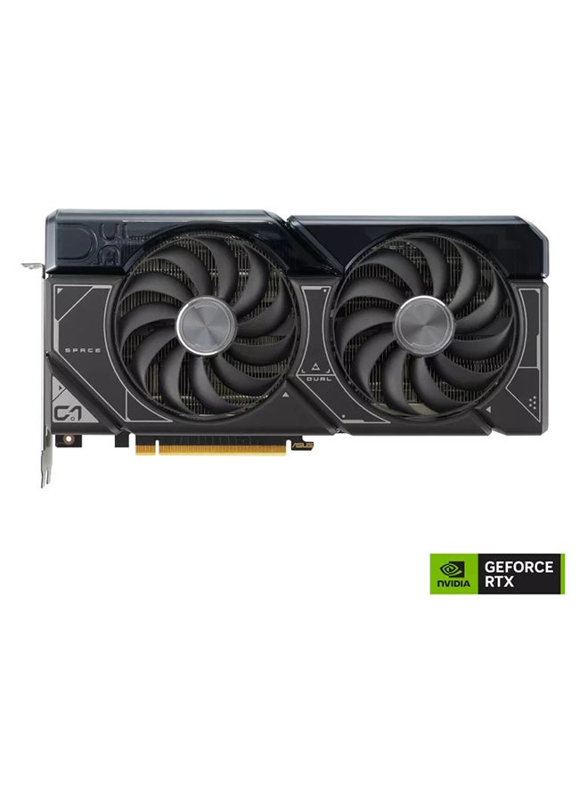 أسوس - ذاكرة Dual GeForce RTX 4070 SUPER 12GB GDDR6X 192 بت، وساعة تعزيز OC بسرعة 2550 ميجاهرتز، وسرعة ذاكرة 21 جيجابت في الثانية، و7168 نواة CUDA، وPCI Express 4.0 - Image 1