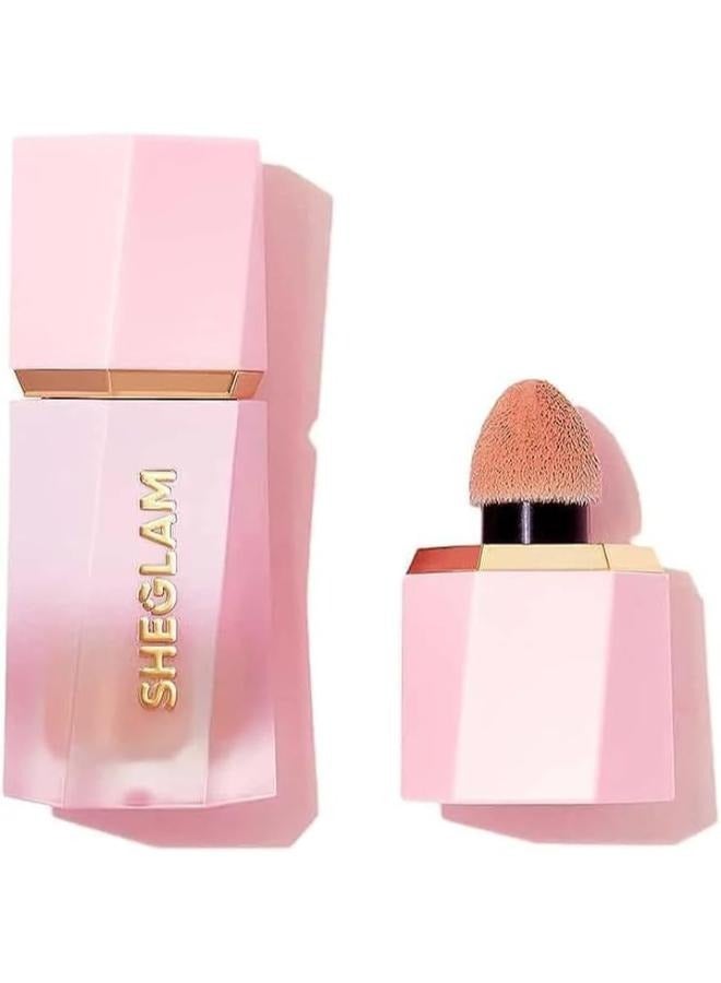 SHEGLAM Teint Devoted Tinted Liquid, Waterproof Long Lasting Pink - Image 2