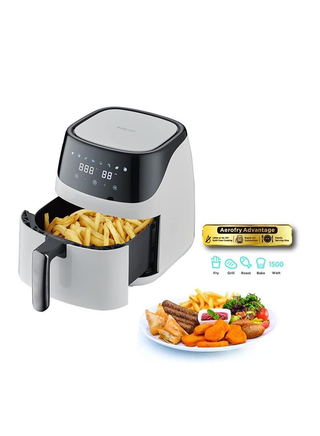 ريبون مقلاة هوائية 5 لتر 1500 وات RE-11-026G لون أخضر  - Image 2