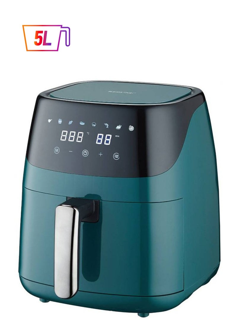 ريبون مقلاة هوائية 5 لتر 1500 وات RE-11-026G لون أخضر  - Image 1