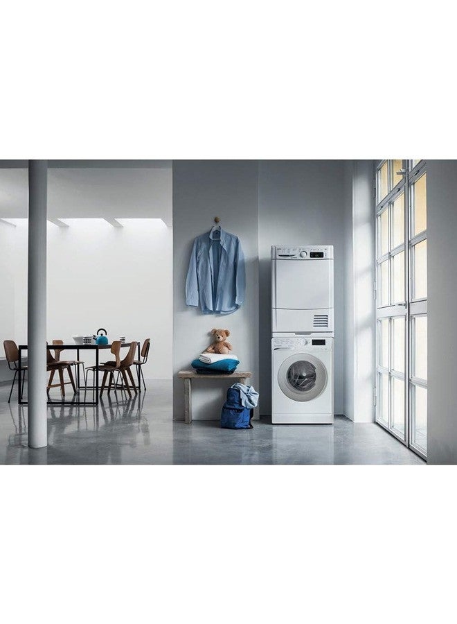 INDESIT - Mytime 8Kg Front Load Washing Machine 1400 RPM, Inverter Motor, 16 Washing Programs, Big Digit Display, Child Lock, Made in Poland- 8 kg MTWE-81483WSGCC White - Image 1