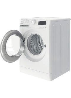 INDESIT Mytime 8Kg Front Load Washing Machine 1400 RPM, Inverter Motor, 16 Washing Programs, Big Digit Display, Child Lock, Made in Poland- 8 kg MTWE-81483WSGCC White  - Image 3